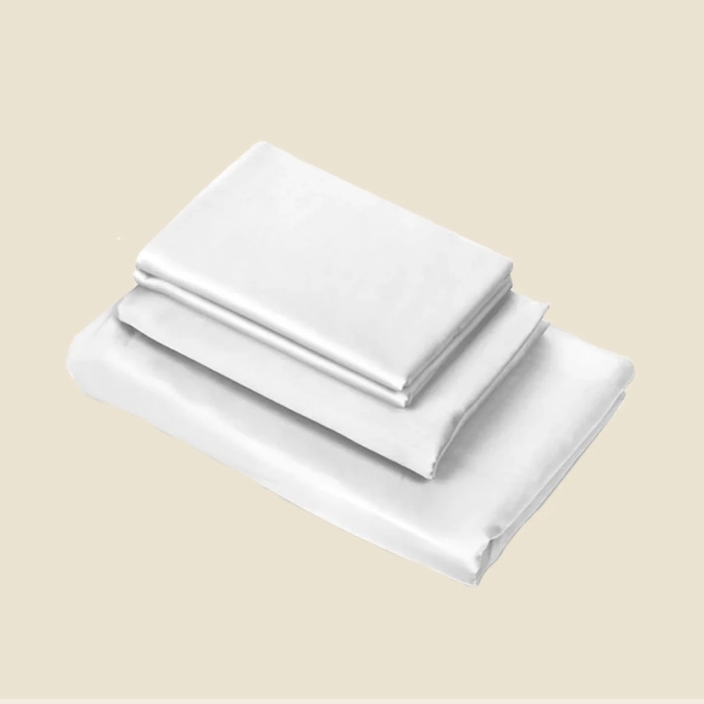 Puffy brand king sheet set polar gray